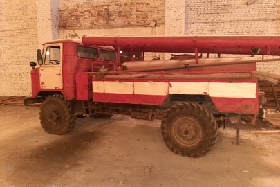 Вантажний автомобіль ГАЗ 66 (пожежний), 1974 р.в., номер шасі 4011042, червоного кольору, ДНЗ: 1880РКА