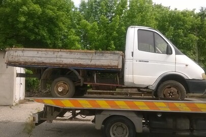 Вантажний автомобіль ГАЗ 33021, 2002 року випуску, ДНЗ 32029ХА, шасі (кузов, рама, коляска) №33021021900308  33020020171072