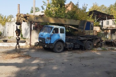 Автокран МАЗ КС-3577-1, 1989 року випуску, ДНЗ АХ1615АТ