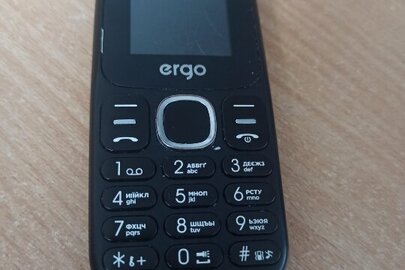 Конфіскація майна: мобільний телефон марки "ERGO" в корпусі чорного кольору, б/в