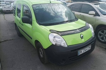 Транспортний засіб RENAULT, модель Kangoo, шасі ( кузов, рама) VF1FW0BB539989606, 2008 року випуску, тип -загальний легковий - загальний пасажирський - В, колір - зелений, державний номер BK2564CM