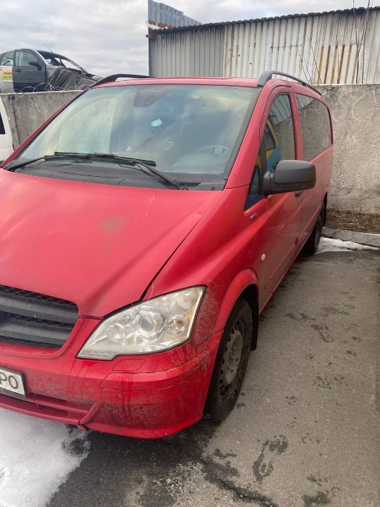 Транспортний засіб, марки Mercedes-Benz, модель Vito 116 CDI шасі (кузов, рама) WDF63960313740951, 2012 року випуску, тип Загальний легковий - загальний пасажирський-В, колір - червоний, державний номер АА0761РО