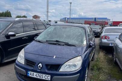 Колісний транспортний засіб, марки RENAULT, модель MEGANE SCENIC, тип – ЗАГАЛЬНИЙ ЛЕГКОВИЙ - ЗАГАЛЬНИЙ УНІВЕРСАЛ - В, 2007 року випуску, шасі № VF1JMJRN637197941, реєстраційний номер AA4765CC