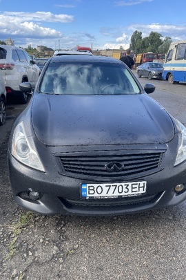 Колісний транспортний засіб марки INFINITI модель G25, тип – загальний легковий седан, 2010 року випуску, шасі № JN1DV6AR3BM450419, реєстраційний номер ВО7703ЕН