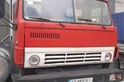 Вантажний сідловий тягач, КАМАЗ 5410, ДНЗ АР8950ЕІ, 1990 р.в., червоного кольору, номер кузова 5410022560590