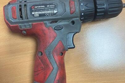 Дриль-шурупокрут акумуляторний «Intertool» DT-0310, стан б/в