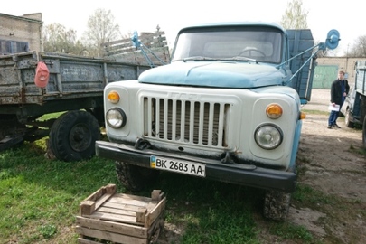 Транспортний засіб ГАЗ 53, ДНЗ: ВК 2683 АА, 1991 року випуску, номер кузову: ХТН531200М1354166
