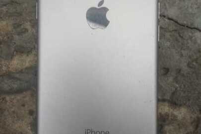 Мобільний телефон "Iphone 6S" сірого кольору, б\в, IMEI 353798086729441 