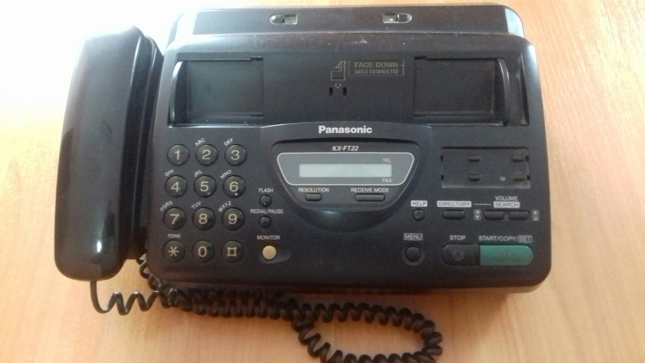 Факс Panasonic KX-FT 22 RU 