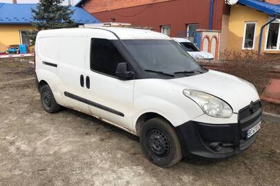 Вантажний автомобіль FIAT DOBLO CARGO, 2011 року випуску, білого кольору, ДНЗ: ВС6210СМ, номер кузову ZFA26300009125653