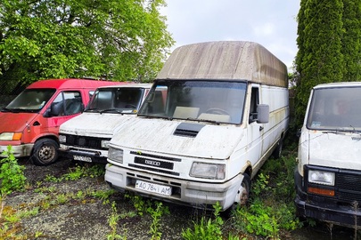 Вантажний автомобіль марки "IVECO", модель "TURBO DAILY 49", 2002 року випуску, білого кольору, ДНЗ АО7841АМ, № кузова Y6B49E10V10001199