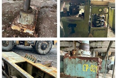 Обладнання (станки, верстати, автомати) у неробочому стані, частково розукомплектовані, загальною кількістю 50 шт.