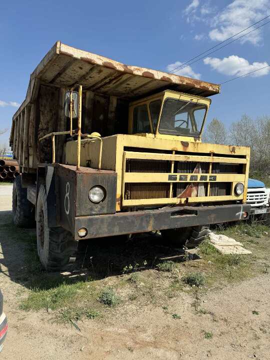 Вантажний автомобіль БелАЗ-7522, 1990 р.в., ДНЗ 00337ТВА, номер двигуна 16334