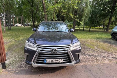 Транспортний засіб, марка LEXUS, моделі: LX570, 2019 р.в., ДНЗ ВА0079СА, № шасі (кузова, рами) VIN код: JTJHY00W304300069