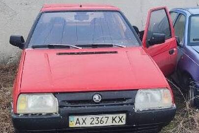 Транспортний засіб SKODA FAVORIT легковий, рік виробництва ТЗ 1994, VIN TMBAEA200R0907294, ДНЗ АХ2367КХ, колір червоний