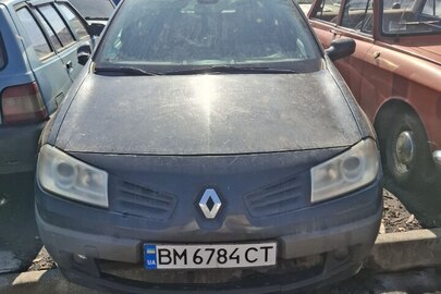 Легковий автомобіль RENAULT MEGANE, 2006 р.в., ДНЗ BM6784CT, № кузова: VF1KM1R0H36847821