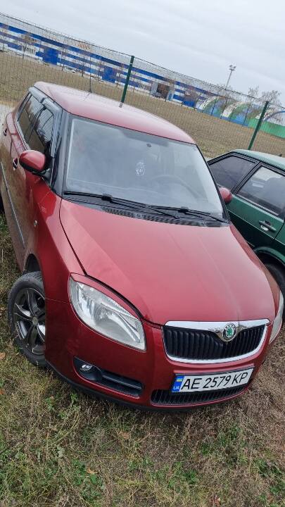 Легковий автомобіль марки SKODA, модель FABIA, шасі ( кузов, рама) Y6UBC45J59B501055, TMBBC45J59B501055, 2008 р. в., державний номер АЕ2579КР