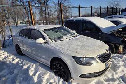 Автомобіль марки SKODA, модель SUPERB, шасі (кузов, рама) TMBAB43T9EB300420, 2013 року випуску, колір - БІЛИЙ, державний номер КЕ7546АК