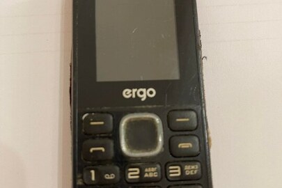 Мобільний телефон марки "Ergo", ІМЕІ - відсутній, стан б/в