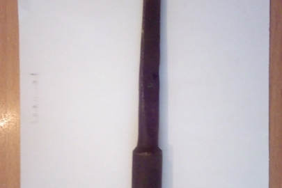 Металеве зубило (робоча частина шириною 1 см, довжина - 19 см), 1 од., б/в