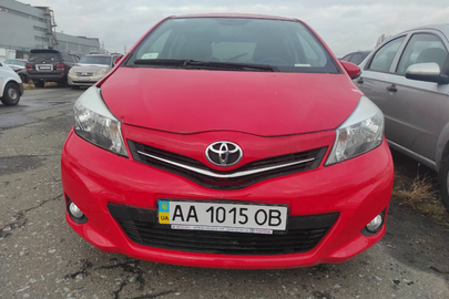 Транспортний засіб Toyota Yaris, 2013 року випуску, VIN: VNKKJ0D360A143935, ДНЗ АА1015ОВ, колір - червоний