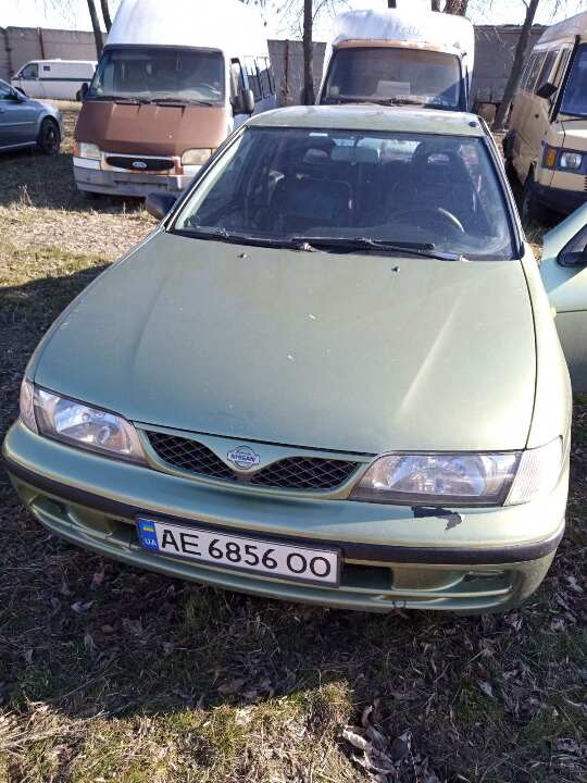 Автомобіль марки NISSAN, модель ALMERA, державний номерний знак АЕ6856ОО, VIN JN1BCAN15U0538724, рік виробництва 1999, колір зелений