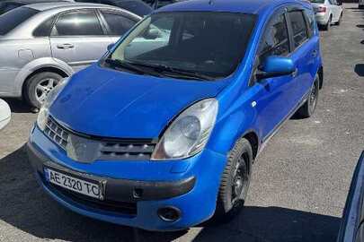 Колісний транспортний засіб (КТЗ) – автомобіль марки Nissan, модель Note, 2007 року випуску, номер кузова SJNFAAE11U1114631, тип – загальний легковий хетчбек – В, реєстраційний номер АЕ2320ТС, колір - синій