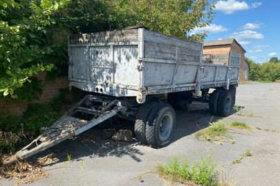 Причіп, марка: ГКБ, модель: 8350, ДНЗ СА4050ХХ,  категорія: ПРИЧІП, колір: СІРИЙ, рік виробництва: 1988, VIN/номер шасі: X1W835000J0251789