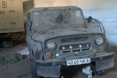 Автомобіль легковий марка: УАЗ, модель: 469Б, ДНЗ 4060ЧКА,  категорія: ЛЕГКОВИЙ, колір: ЗЕЛЕНИЙ, рік виробництва: 1982, VIN/номер шасі: 477828; Номер кузова: 7228    