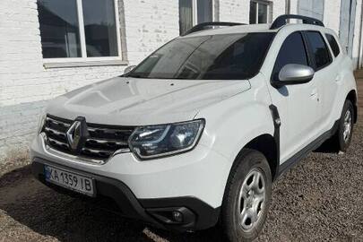Автомобіль марки RENAULT DUSTER, колір: білий, 2022 року випуску, VIN: VF1HJD40369744907, ДНЗ КА1359ІВ