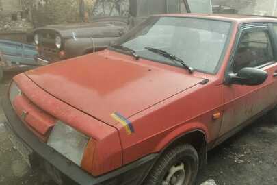 Колісний транспортний засіб (КТЗ)-автомобіль марки ВАЗ, модель 2108, 1987 року випуску, тип-легковий хетчбек- В, ДНЗ: ВЕ6750ВН, номер кузова: XTA210800H0104405  