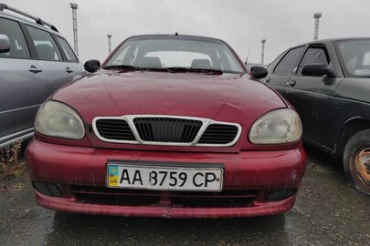 Транспортний засіб - марки DAEWOO LANOS 1.5, 2007 р.в., ДНЗ: АА8759СР, червоного кольору, номер кузова: SUPTF69YD7W323773