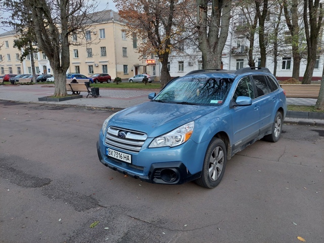 Автомобіль SUBARU OUTBACK, 2012 року випуску, д.н. ВХ7316НА, ідентифікаційний номер 4S4BRBKC4C3283339