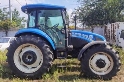Трактор колісний марки NEW HOLLAND, модель TD5.110, ДНЗ 31393ВН, заводський номер: HFD183050, номер двигуна: 439620,  2017 року випуску, синього кольору