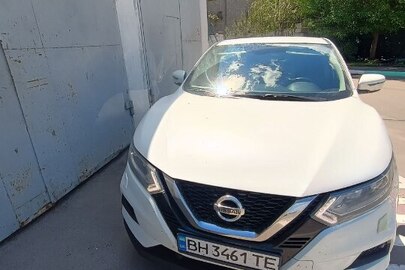 Легковий автомобіль, марка NISSAN, модель QASHQAI, 2021 року випуску, VIN: SJNFDAJ11U2987260, номерний знак: BH3461TE, білого кольору