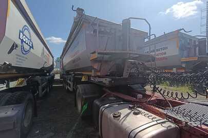 Спеціалізований напівпричіп Н/ПР-самоскид, марки BODEX, модель: KIS 3WS,  2021 року випуску, колір: СІРИЙ, шасі №SVSK1S000MS000246, державний номерний знак АА0952XF