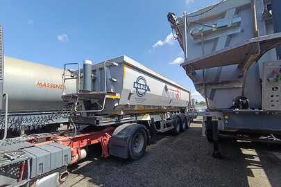 Спеціалізований напівпричіп Н/ПР-самоскид, марки: BODEX, комерційний опис KIS 3WS, державний реєстраційний номер AA0981XF, колір: СІРИЙ, рік виробництва: 2021, номер шасі SVSK1S000MS000507