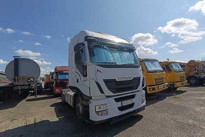 Автомобіль спеціалізований вантажний сідловий тягач, марки: IVECO, модель: STRALIS AS440S46T/P, державний реєстраційний номер АН3764ОМ, VIN/номер шасі (кузова, рами): WJMM1VTH4ЕC285139, колір: БІЛИЙ, рік виробництва: 2013