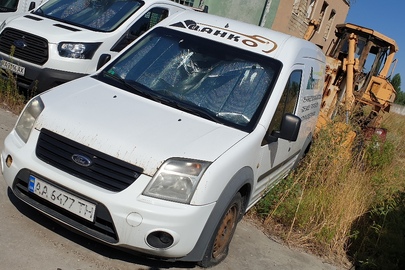 Автомобіль FORD TRANSIT CONNECT, реєстраційний номер АА6477ТН, VIN/номер шасі (кузова, рами): WF0UXXTTPUDJ51965, категорія: ВАНТАЖНИЙ, колір: БІЛИЙ, рік виробництва: 2013, тип пального: дизель, об’єм двигуна, см.куб.: 1753, тип КПП: механічна