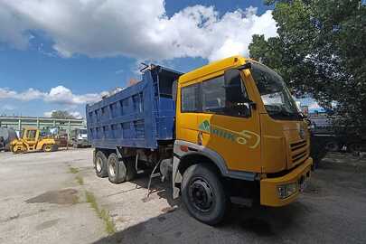 Тягач-самоскид FAW CA3252, реєстраційний номер АА3606РМ, VIN/номер шасі (кузова, рами): Y7CCA325270085072, категорія: ВАНТАЖНИЙ, колір: ЖОВТИЙ, рік виробництва: 2007, тип пального: дизель, об’єм двигуна, см.куб.: 8600, тип КПП: механічна