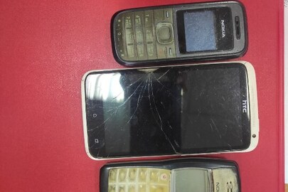 Мобільні телефони 5 шт, б/в, планшет ASUS, 1 шт, б/в