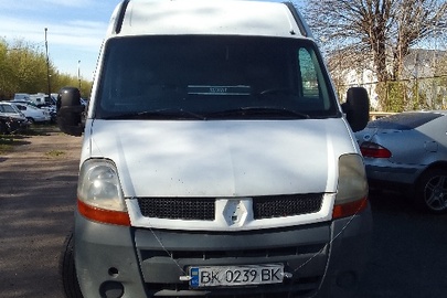 Вантажний автомобіль RENAULT MASTER, 2005 р.в., д.н.з. ВК0239ВК, VIN: VF1FDCSL634761472