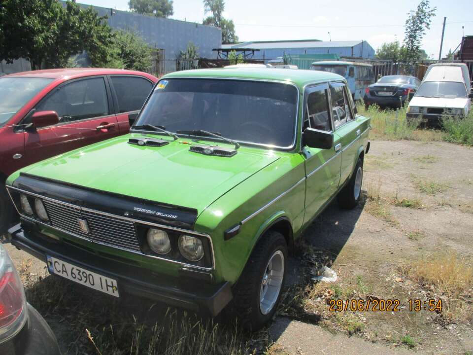 Легковий автомобіль ВАЗ 21061,реєстраційний номер CA6390IH, VIN/номер шасі (кузова, рами): XTA210610F1211230, рік виробництва: 1985