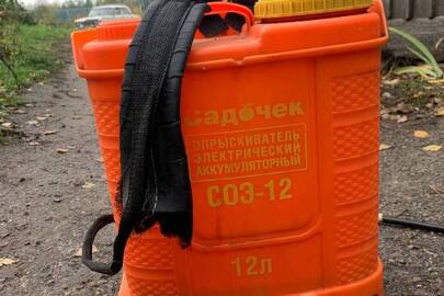 Обприскувач електронний, акумуляторний, "Садочек", (б/в)