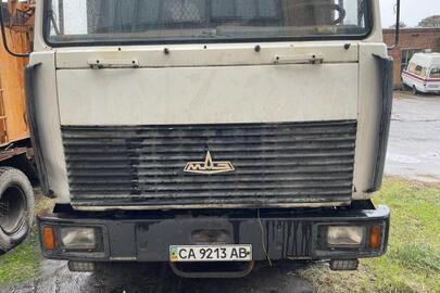 Вантажний автомобіль марки МАЗ, моделі 543205-020, ДНЗ СА9213АВ, 2005 року випуску, VIN: Y3M54320550000794