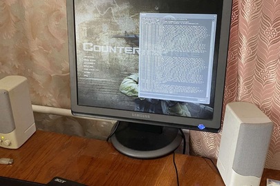 Комп'ютер (монітор Samsung, клавіатура Acer, мишка, колонки 2 шт., системний блок)