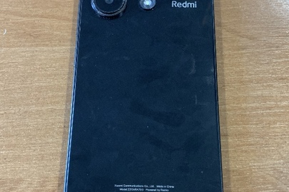 Конфісковане майно за рішенням суду: б/в Мобільний телефон марки Redmi Note 13