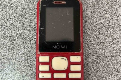 Мобільний телефон марки "NOMI" imei:стертий, з затертими кнопками, був у використанні