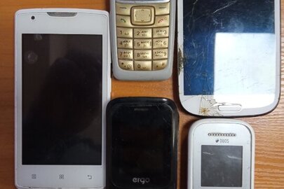 Мобільні телефони марки:«Nokia» ІМЕІ: 354575/01/580370/6 , «Samsung» ІМЕІ: 356288/05/061799/3 , «Lenovo» ІМЕІ: 860872039136719, «Ergo» ІМЕІ: 352472092221873 , «Samsung» ІМЕІ: 358187/05/556730/2