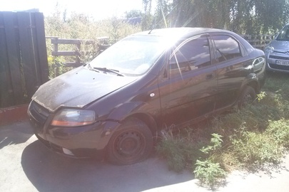 Транспортний засіб – CHEVROLET AVEO, рік випуску – 2006 р. ДНЗ АА0296АІ, KL1SF69YE6B582670, чорного кольору